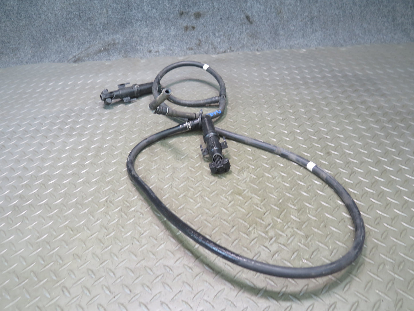 11-16 BMW F10 550iX Headlight Washer Nozzle Spray JET Hose Set OEM