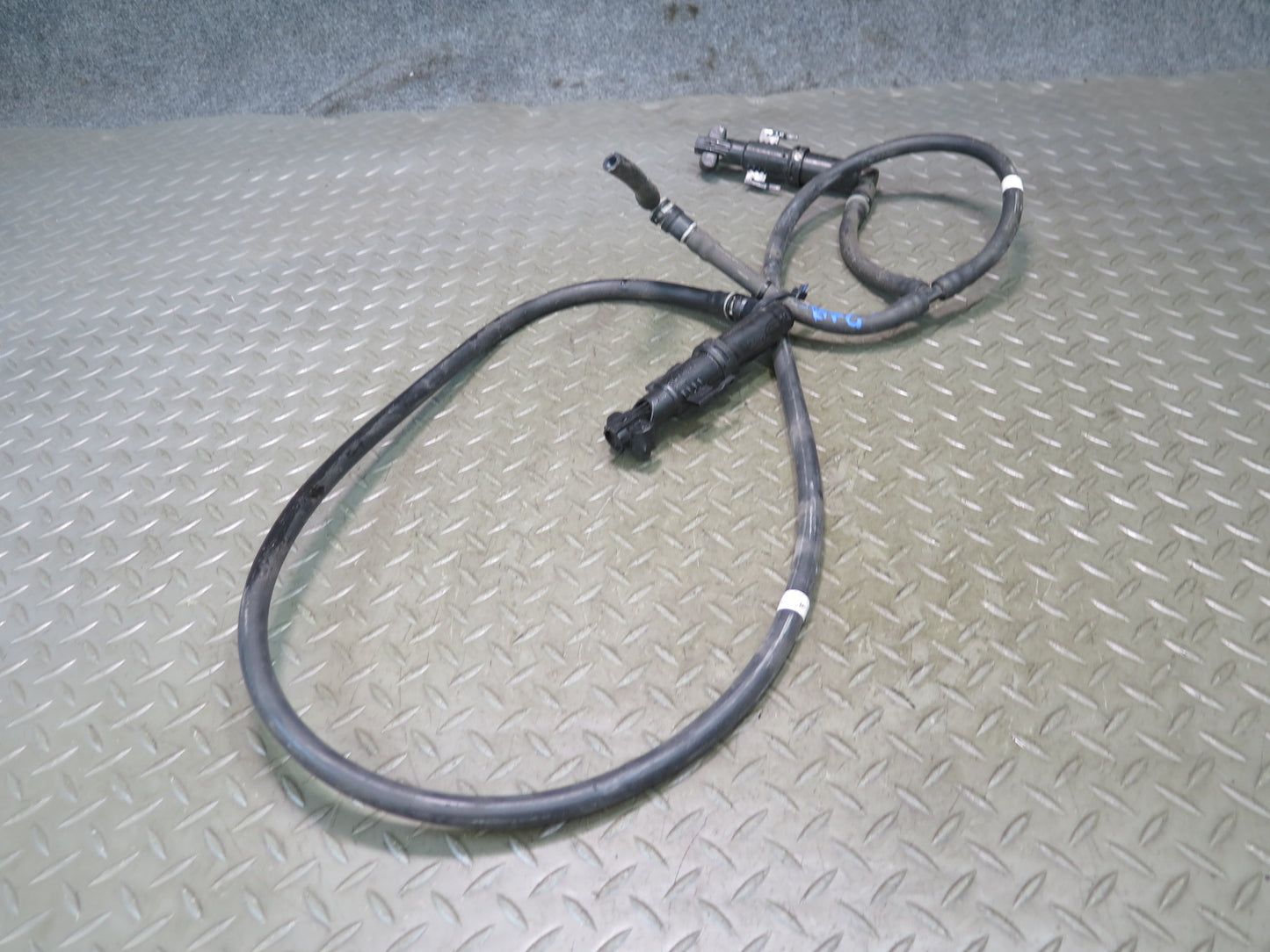 11-16 BMW F10 550iX Headlight Washer Nozzle Spray JET Hose Set OEM