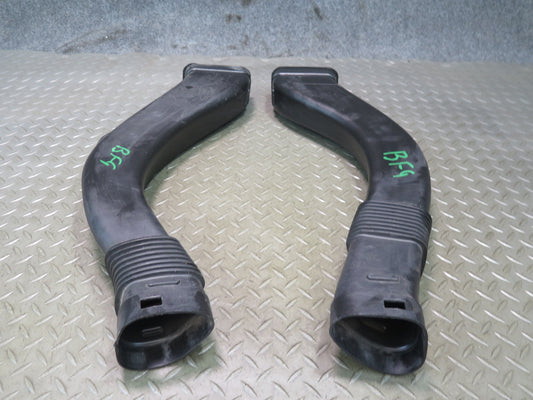 11-13 BMW F10 550iX N63 Set of 2 Left & Right Air Intake Duct Tube Channel OEM