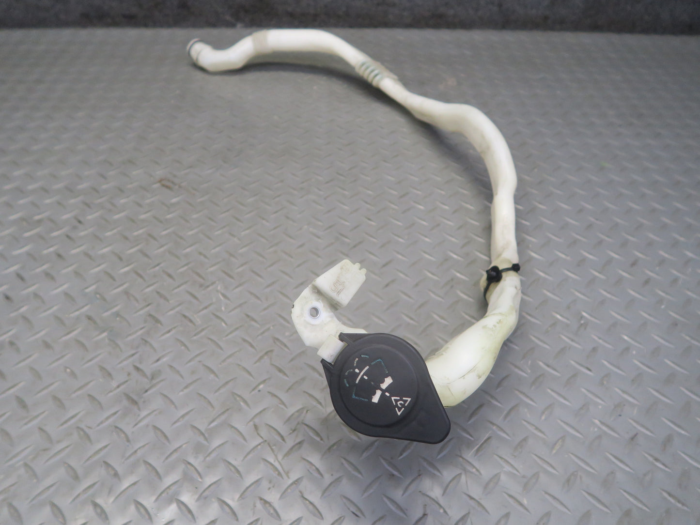 11-16 BMW F10 550iX Windshield Washer Fluid Reservoir Tank w Neck & Pump OEM