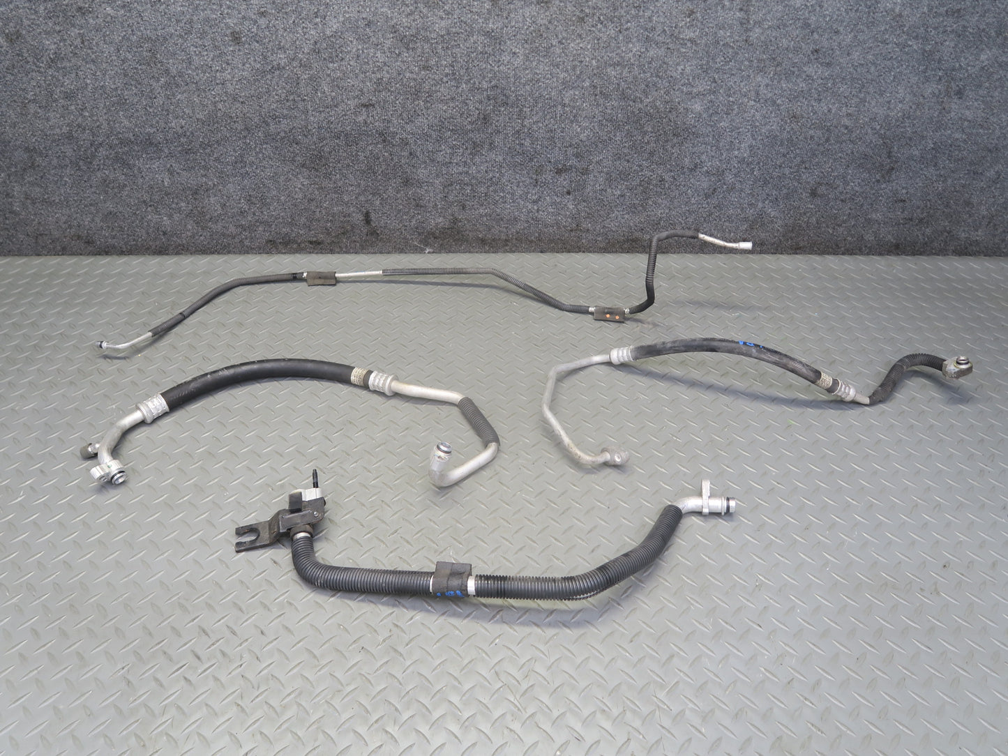 15-18 Lexus GSC16L RC300 AWD 3.5L Set of 4 A/C Air Condition Hose Pipe Line OEM