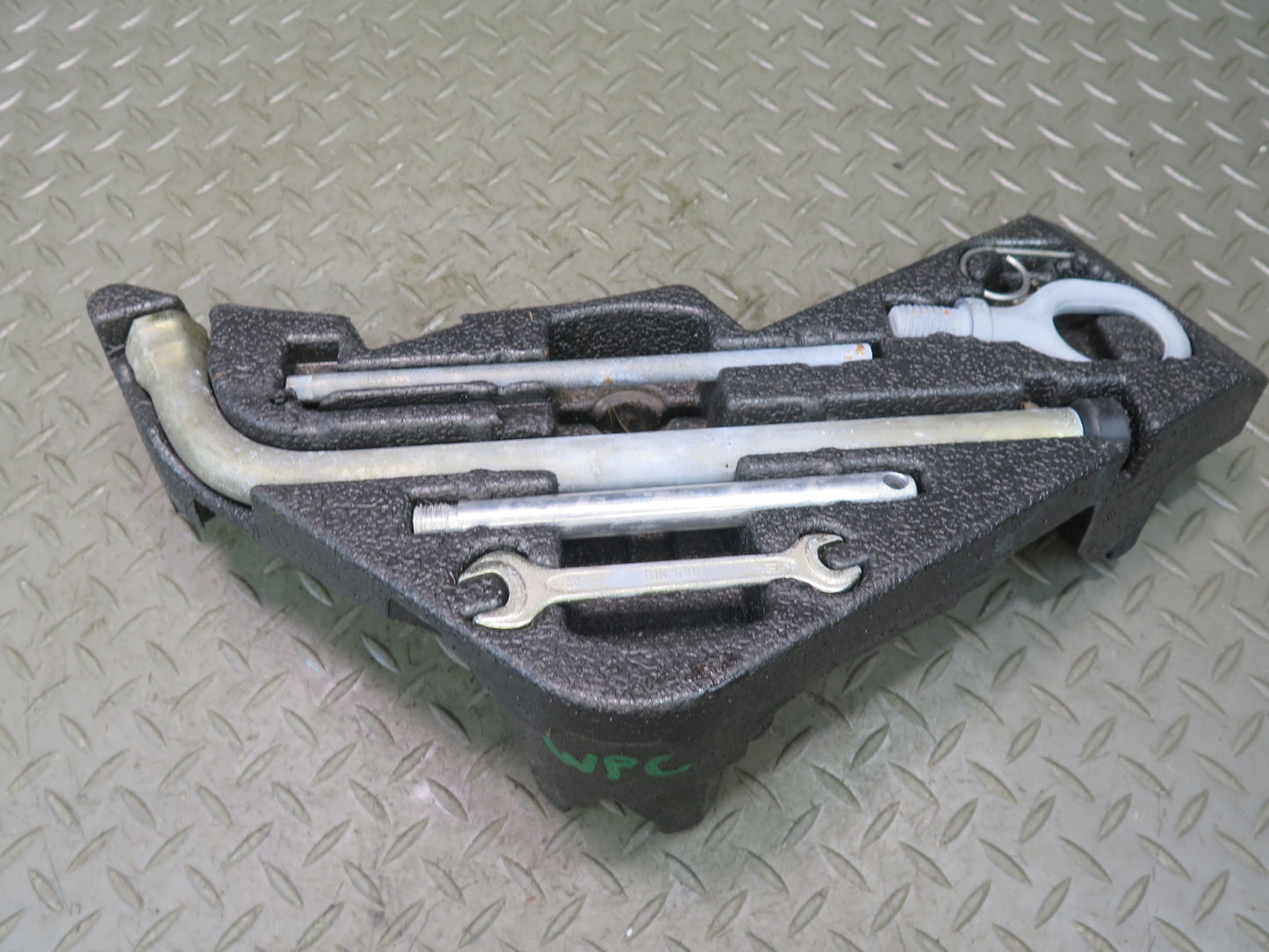 2003-2010 Porsche Cayenne 955 Spare Tire Stopper Jack Tool KIT Foam Set