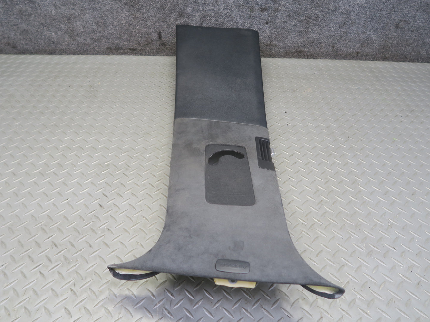 2003-2010 Porsche Cayenne 955 Interior Upper B Pillar Alcantara Trim Panel Set