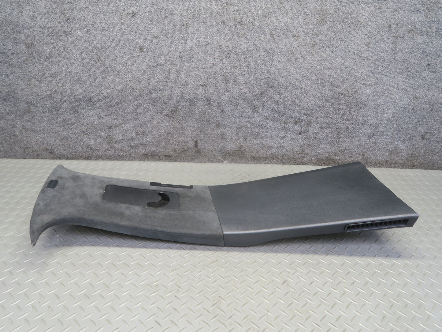 2003-2010 Porsche Cayenne 955 Interior Upper B Pillar Alcantara Trim Panel Set