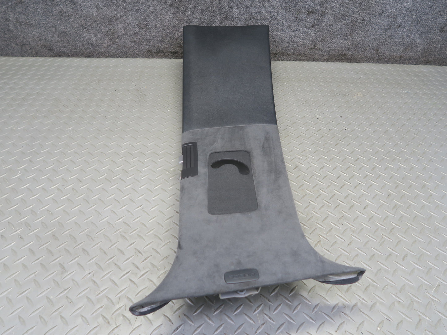 2003-2010 Porsche Cayenne 955 Interior Upper B Pillar Alcantara Trim Panel Set
