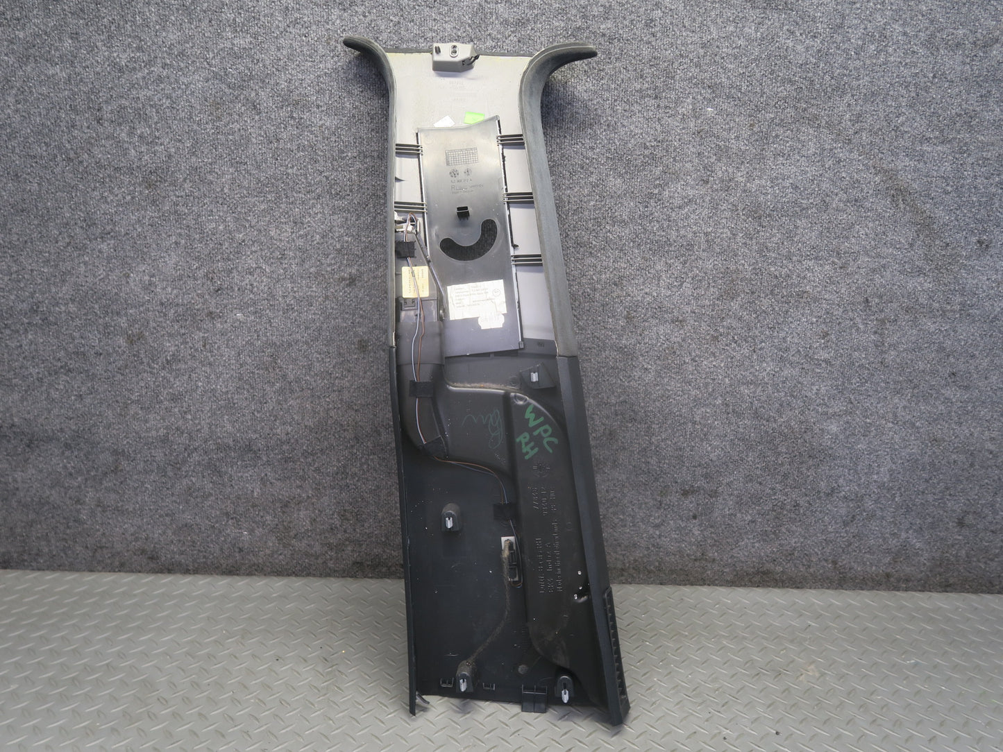 2003-2010 Porsche Cayenne 955 Interior Upper B Pillar Alcantara Trim Panel Set