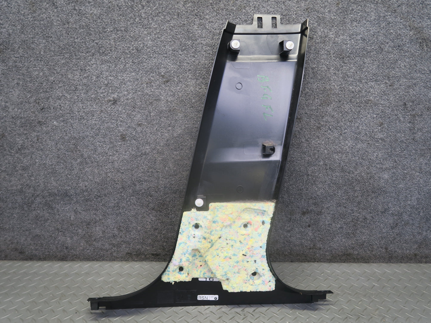 11-16 BMW F10 550iX Set of 2 Left & Right Interior B Pillar Lower Trim Panel OEM