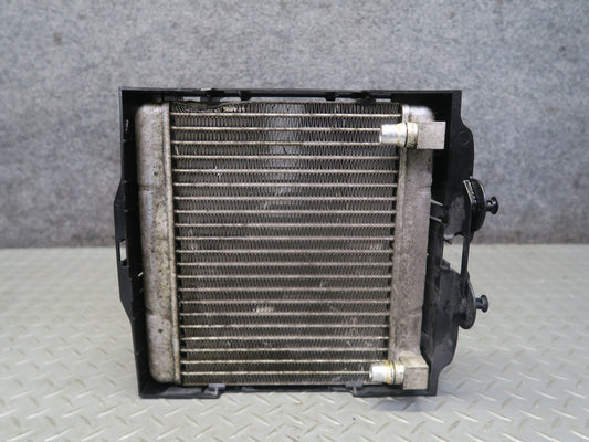 11-16 BMW F07 F10 550iX Right Engine Oil Cooler Radiator w Shroud 7572542 OEM