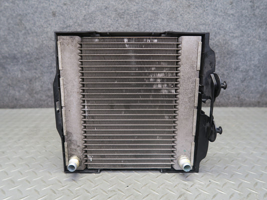 11-16 BMW F07 F10 550iX Left Engine Oil Cooler Radiator w Shroud 7805630 OEM
