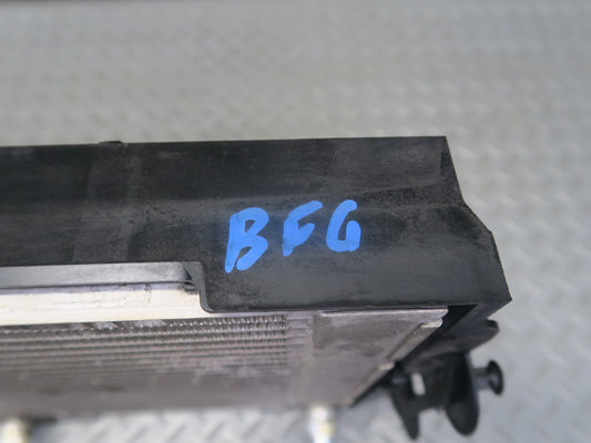 11-16 BMW F07 F10 550iX Left Engine Oil Cooler Radiator w Shroud 7805630 OEM