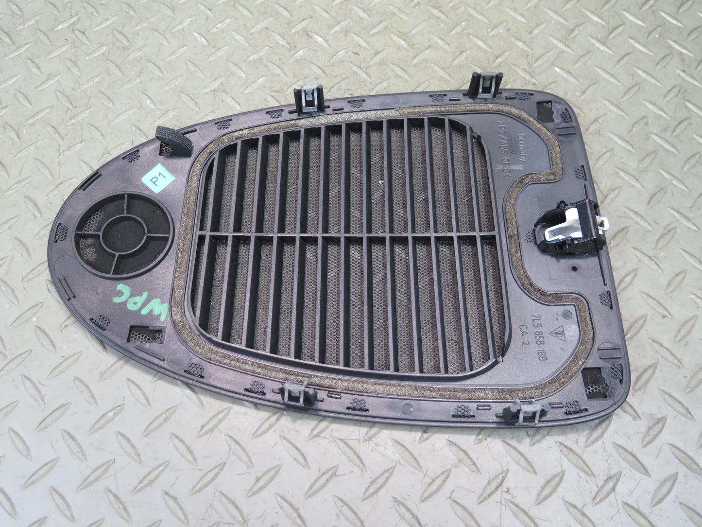 2003-2010 Porsche Cayenne 955 Dash Center Speaker Grille Cover 7L5858189