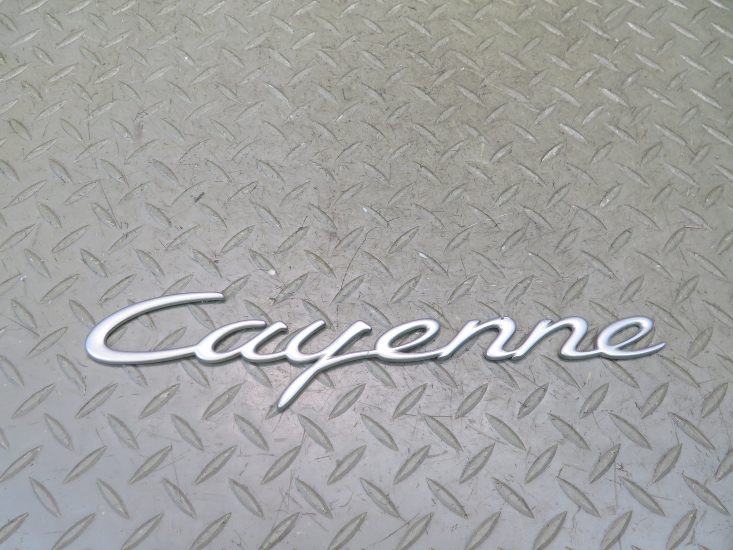 2003-2010 Porsche Cayenne 955 Turbo Rear Trunk Lid Emblem Logo Symbol Set