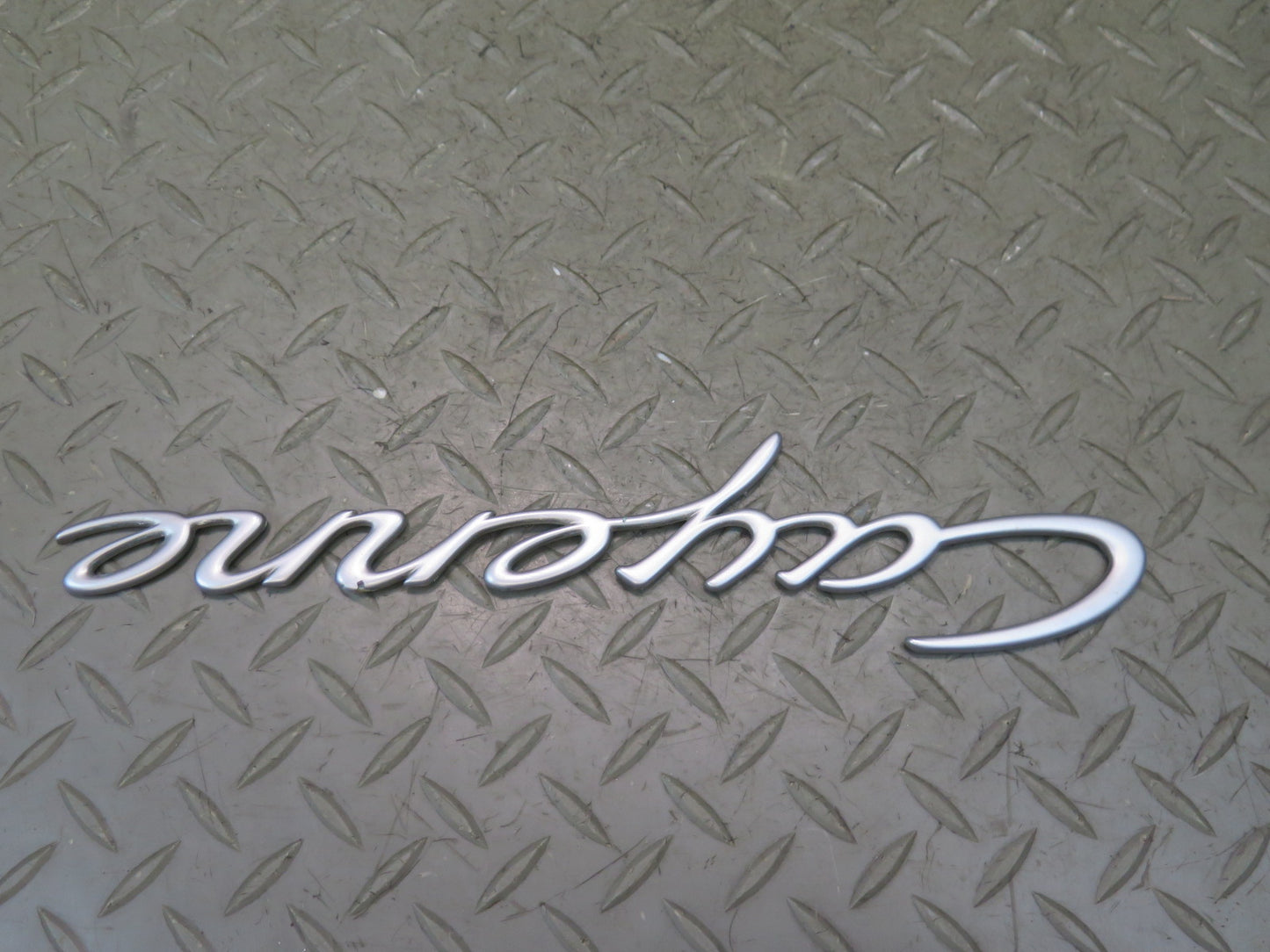 2003-2010 Porsche Cayenne 955 Turbo Rear Trunk Lid Emblem Logo Symbol Set