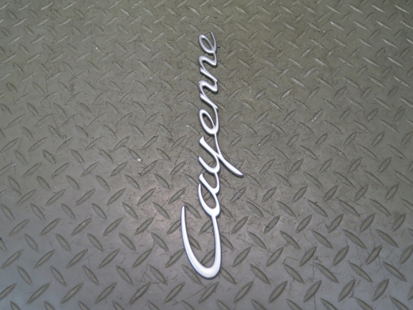 2003-2010 Porsche Cayenne 955 Turbo Rear Trunk Lid Emblem Logo Symbol Set