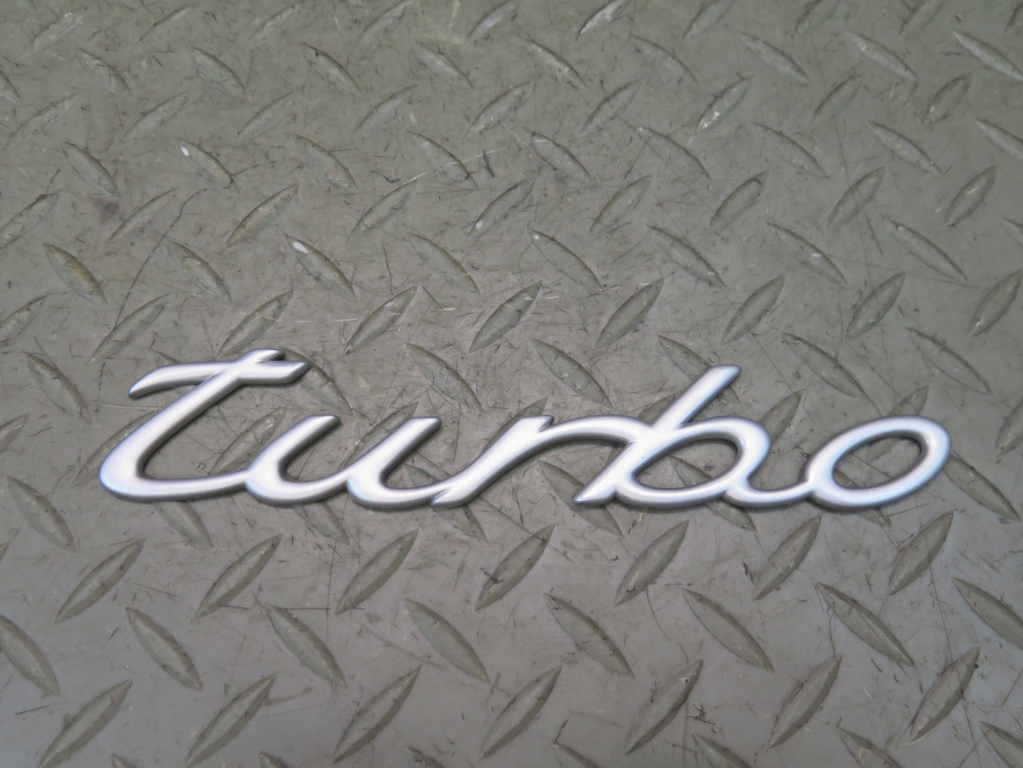 2003-2010 Porsche Cayenne 955 Turbo Rear Trunk Lid Emblem Logo Symbol Set