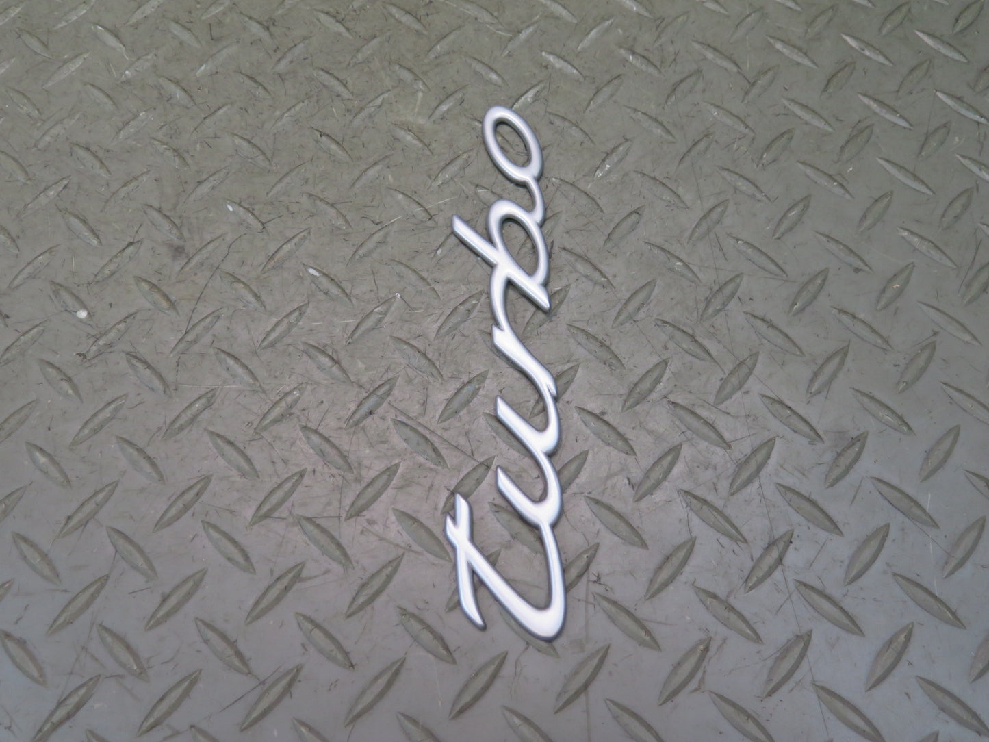 2003-2010 Porsche Cayenne 955 Turbo Rear Trunk Lid Emblem Logo Symbol Set