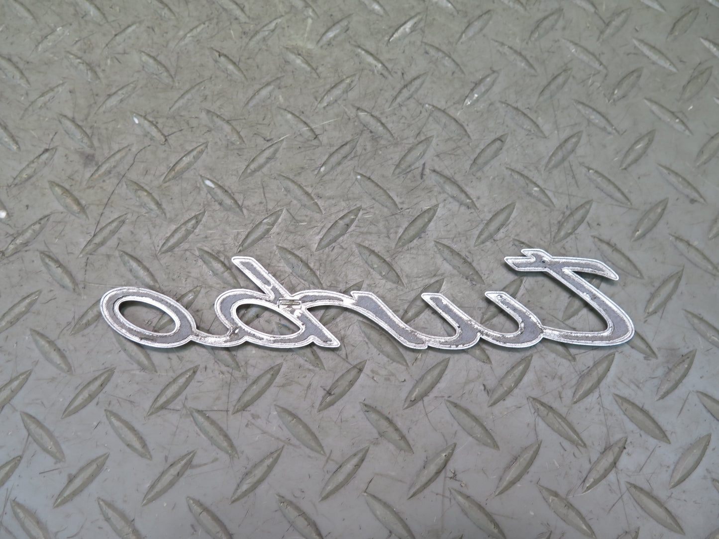2003-2010 Porsche Cayenne 955 Turbo Rear Trunk Lid Emblem Logo Symbol Set