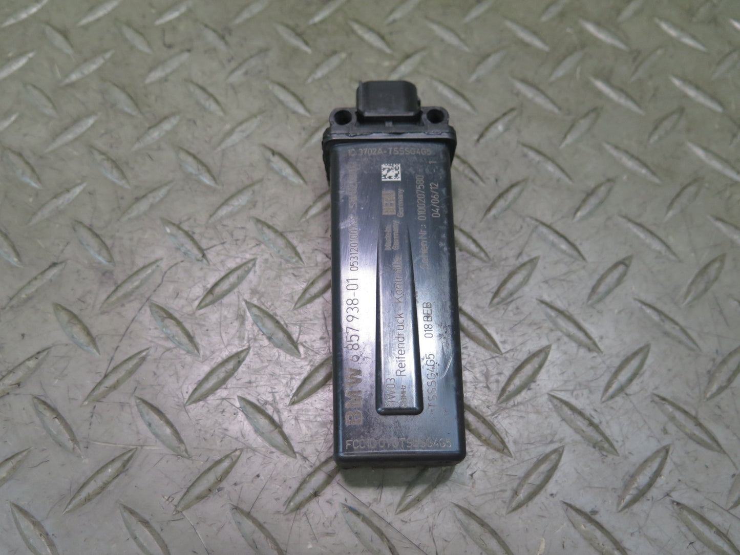 11-16 BMW F10 550iX TPMS RDC Tire Pressure Monitor Sensor 6857938 OEM