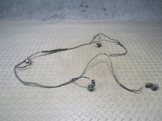 11-13 BMW F10 550iX Rear Bumper PDC Parking Distance Wiring w Sensors OEM
