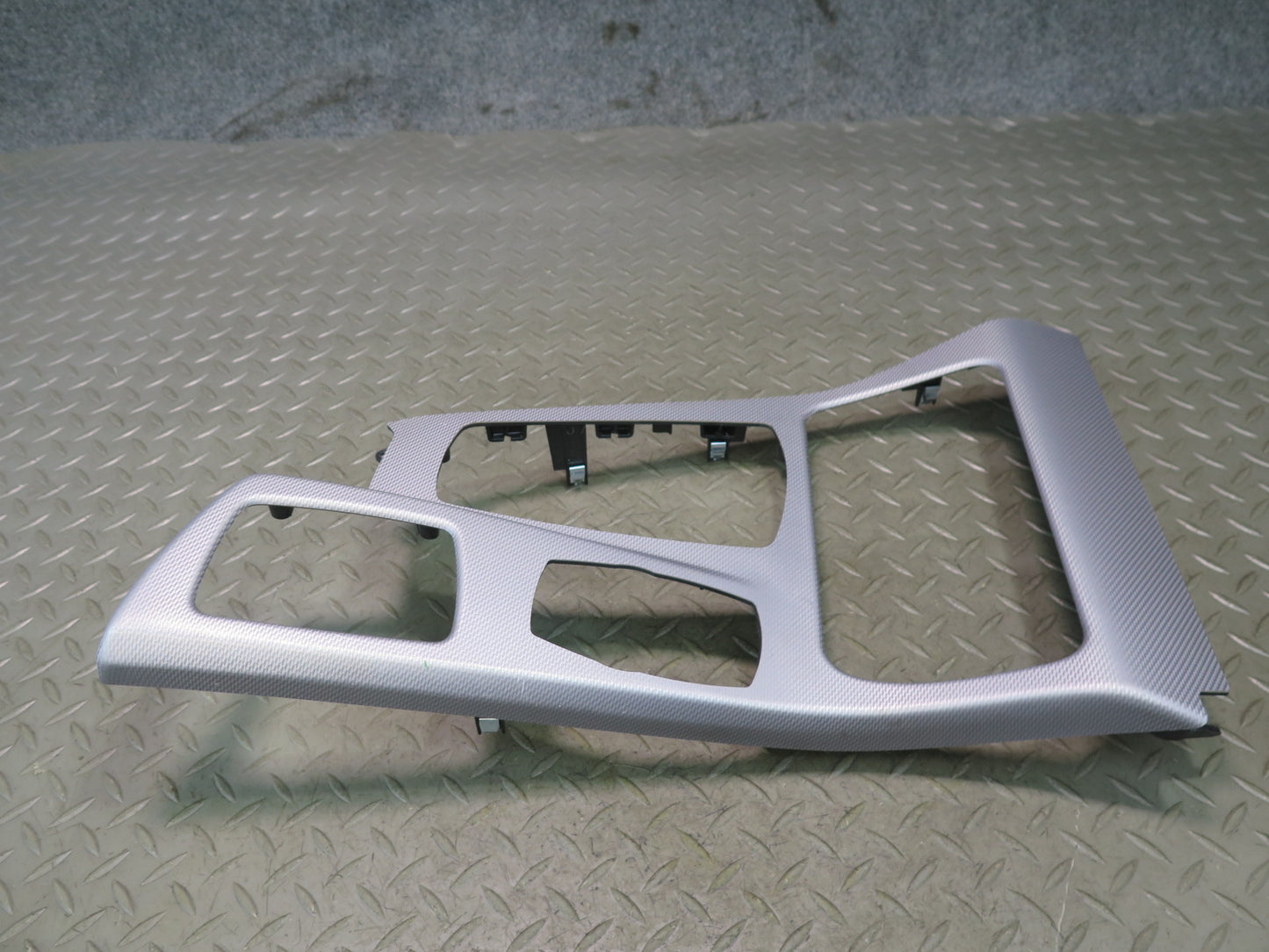 11-13 BMW F10 550I Set of 5 Dash Center Console Aluminium Trim Cover Panel OEM
