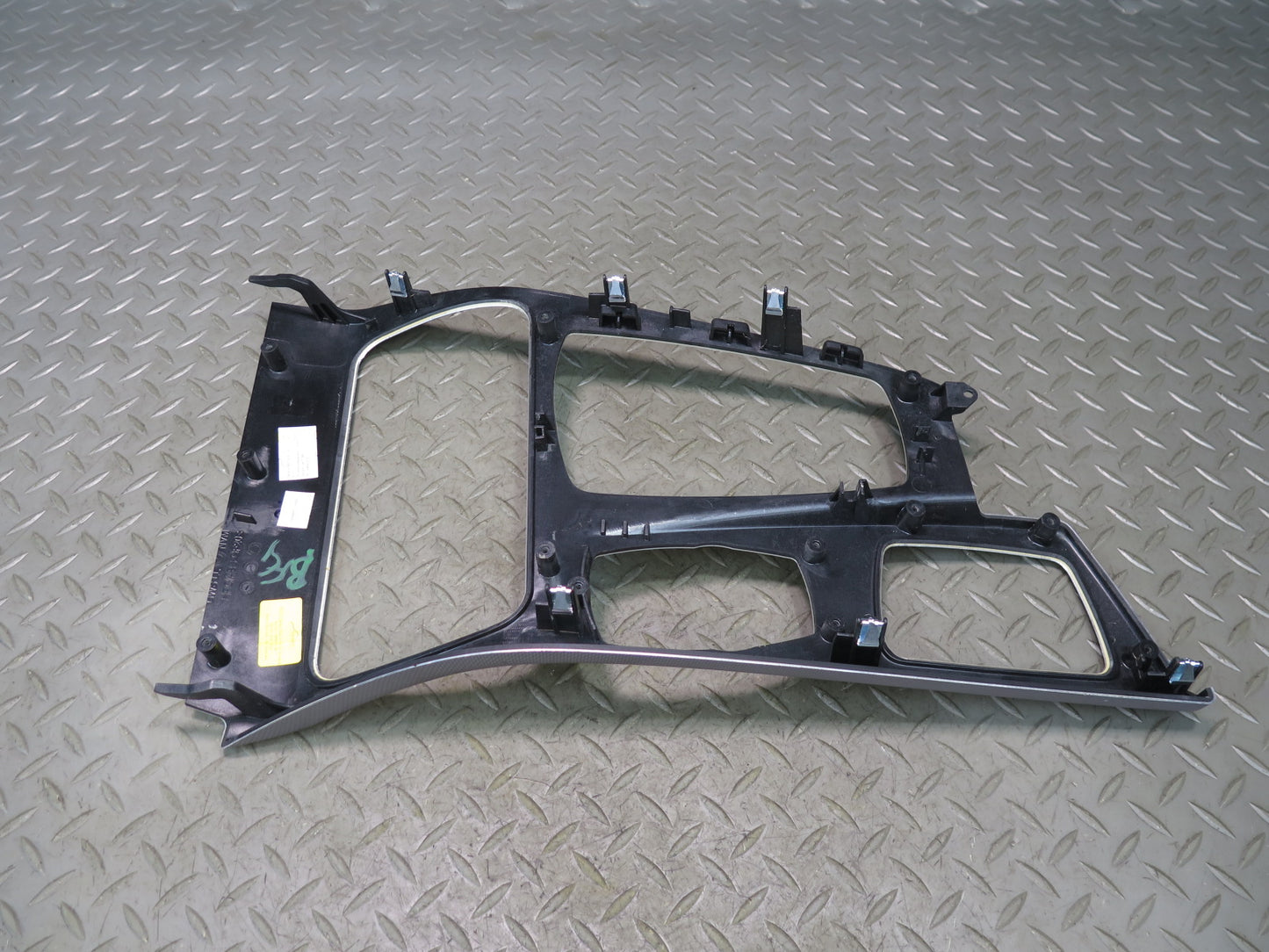11-13 BMW F10 550I Set of 5 Dash Center Console Aluminium Trim Cover Panel OEM
