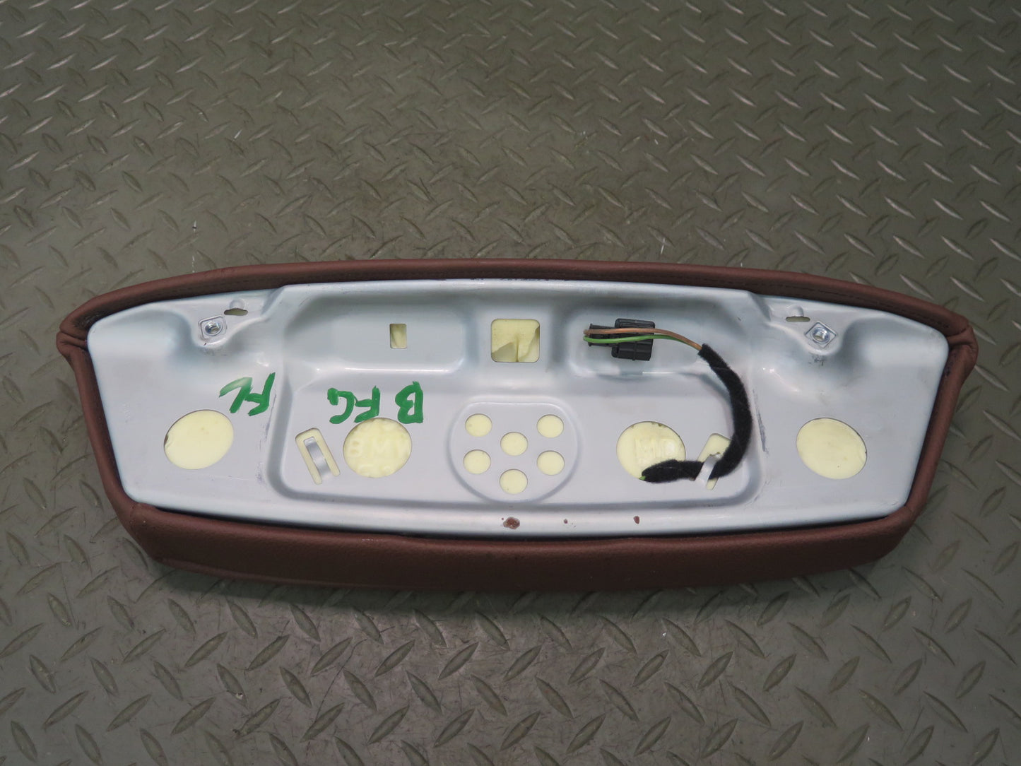 11-13 BMW F10 550i Front Left Comfort Seat Lower Leather Bolster Cushion Pad OEM
