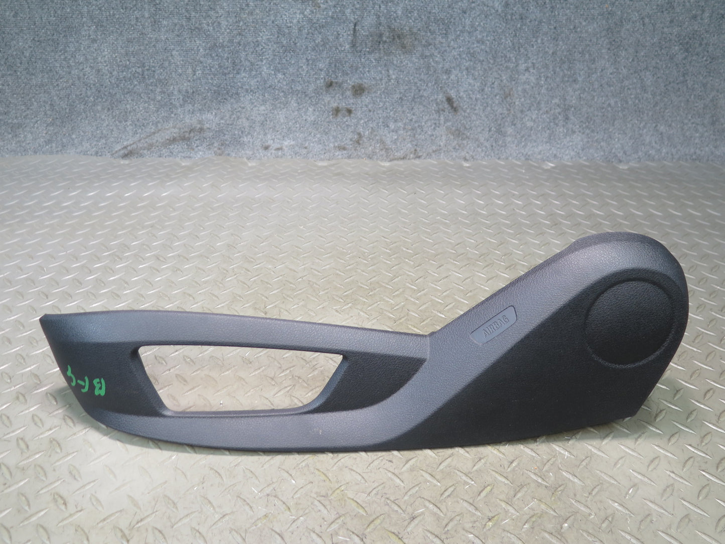 11-13 BMW F10 550i Set of 3 Front Left Comfort Seat Trim Cover Panel Black OEM