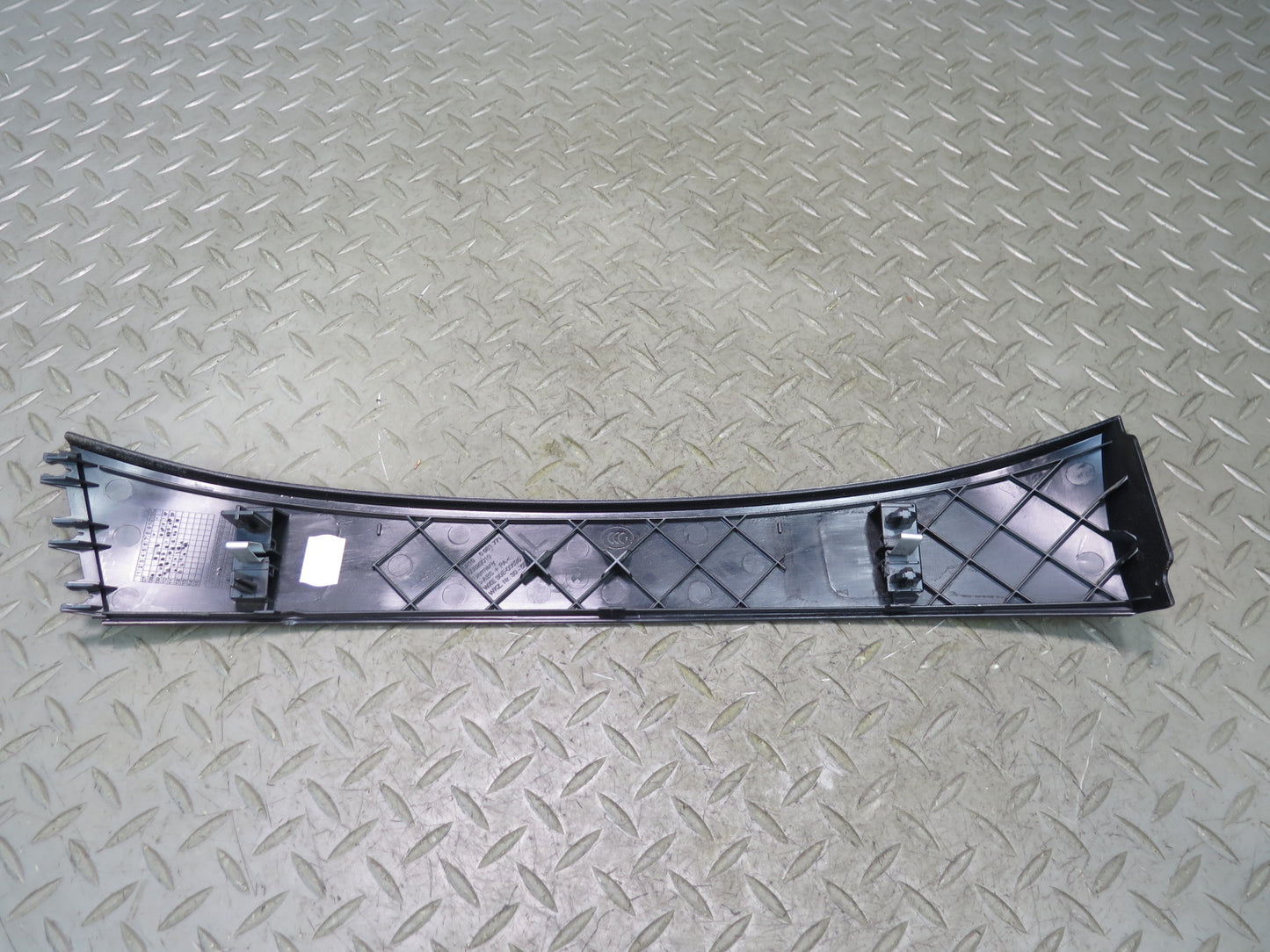 11-13 BMW F10 550i Set of 3 Front Left Comfort Seat Trim Cover Panel Black OEM