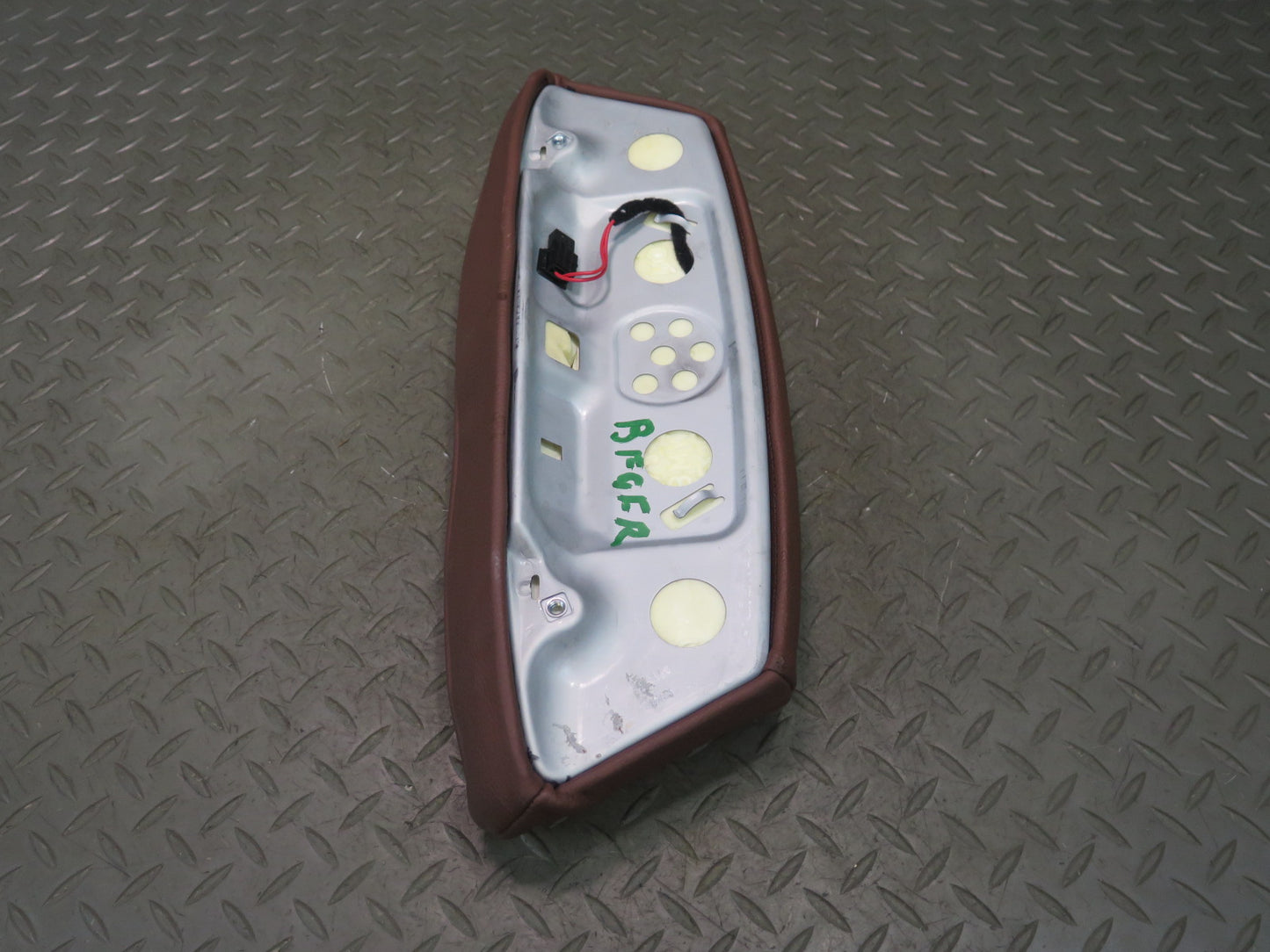 11-13 BMW F10 550i Front Right Comfort Seat Lower Leather Bolster Cushion OEM