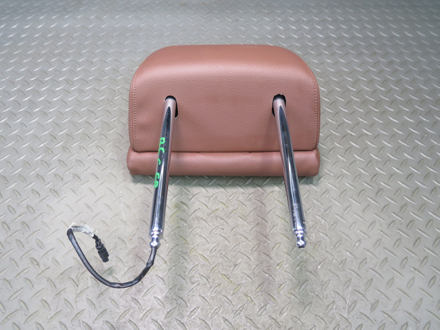 11-13 BMW F10 550i Front Right Comfort Seat Leather Active Headrest Brown OEM