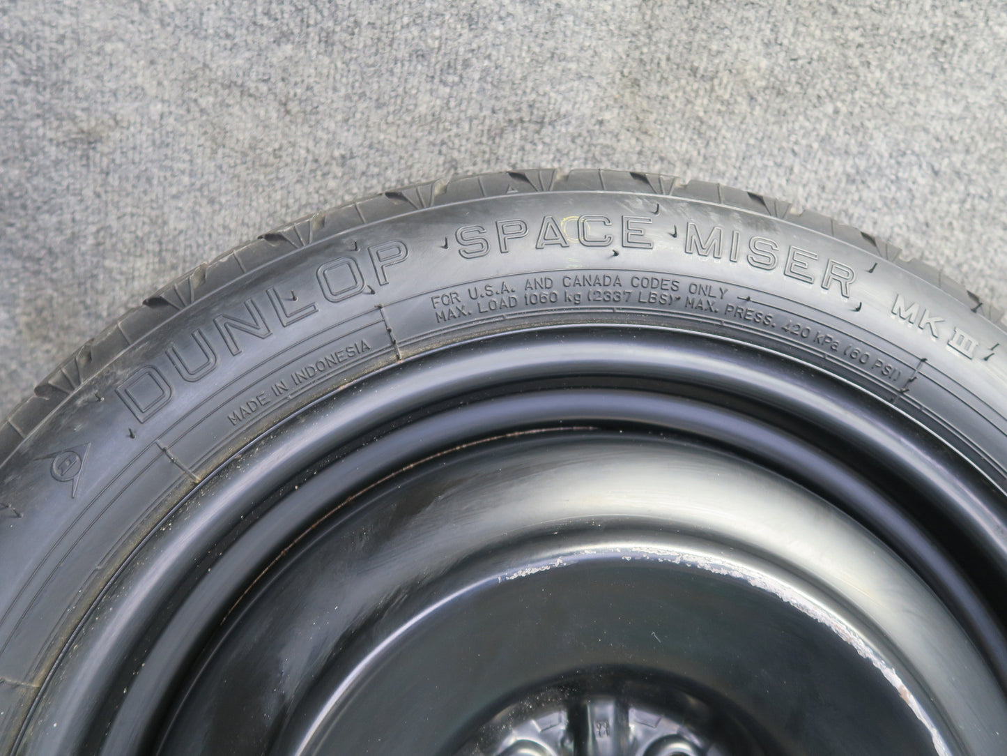 15-22 Lexus GSC16L RC350 RC300 Spare Tire R17 17" Wheel 17x4JJ 155/70 OEM