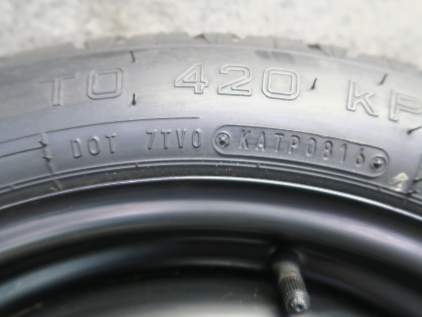 15-22 Lexus GSC16L RC350 RC300 Spare Tire R17 17" Wheel 17x4JJ 155/70 OEM