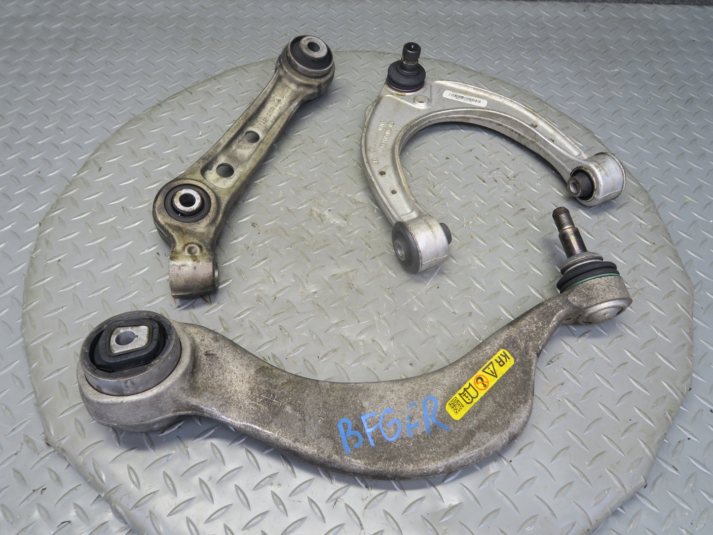 11-16 BMW F12 F13 F10 550iX AWD Set of 3 Front Right Suspension Control Arm OEM