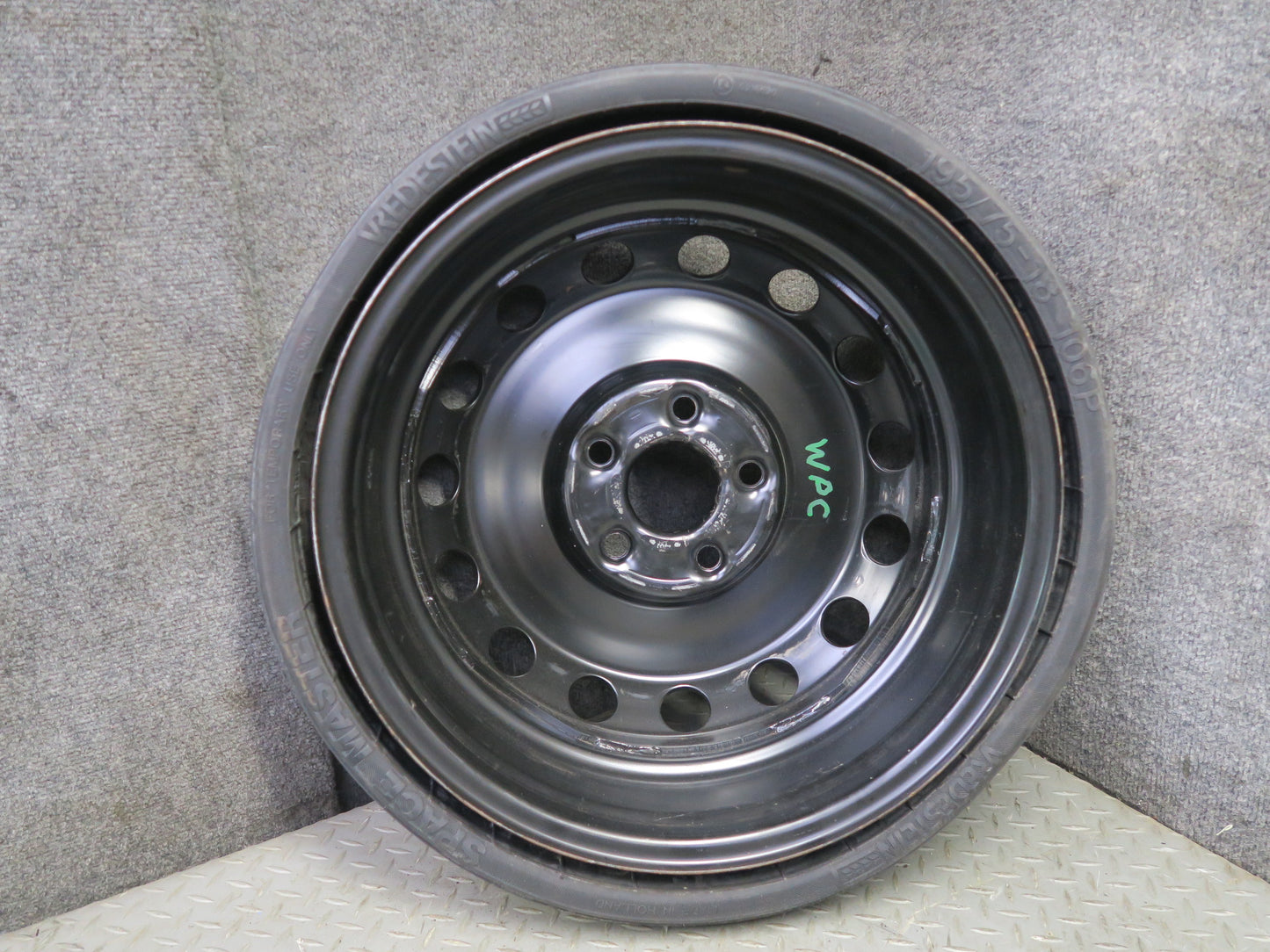 2003-2010 Porsche Cayenne 955 Spare Tire 18" Wheel 18x6.5 ET53 195/75 7L0601027A