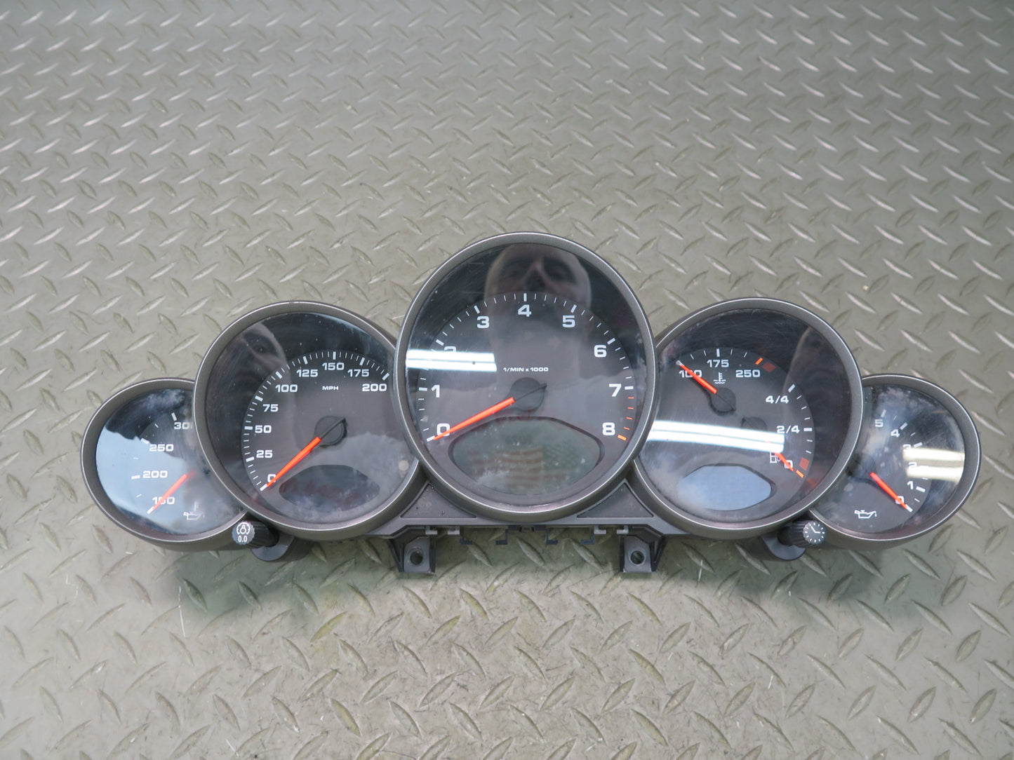 2005-2008 Porsche 911 997 M/T Instrument Cluster Gauge Speedometer 99764110312
