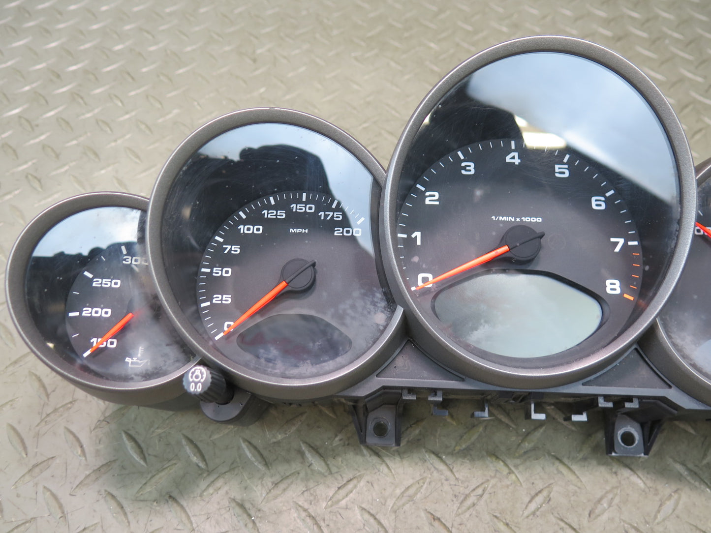 2005-2008 Porsche 911 997 M/T Instrument Cluster Gauge Speedometer 99764110312
