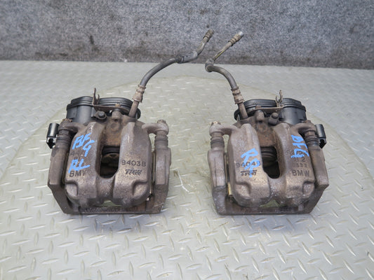 11-16 BMW F10 550iX AWD Set of 2 Rear Left & Right Brake Caliper OEM