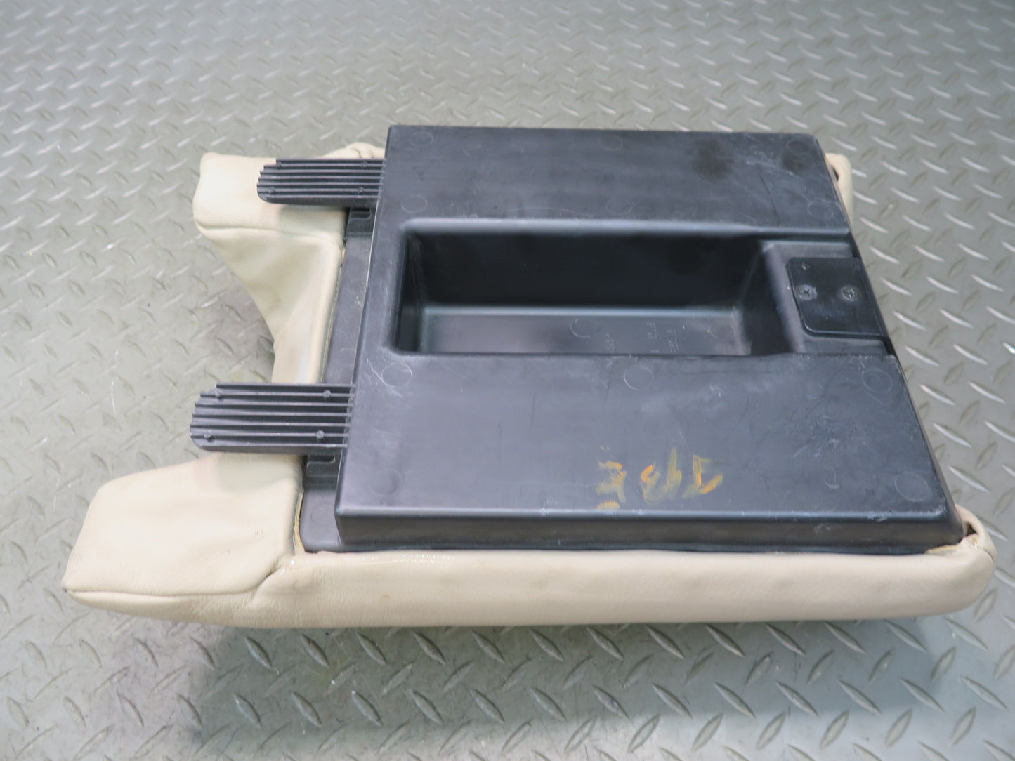 01-06 BMW E46 330CI Convertible Rear Center Middle Seat Armrest Beige OEM