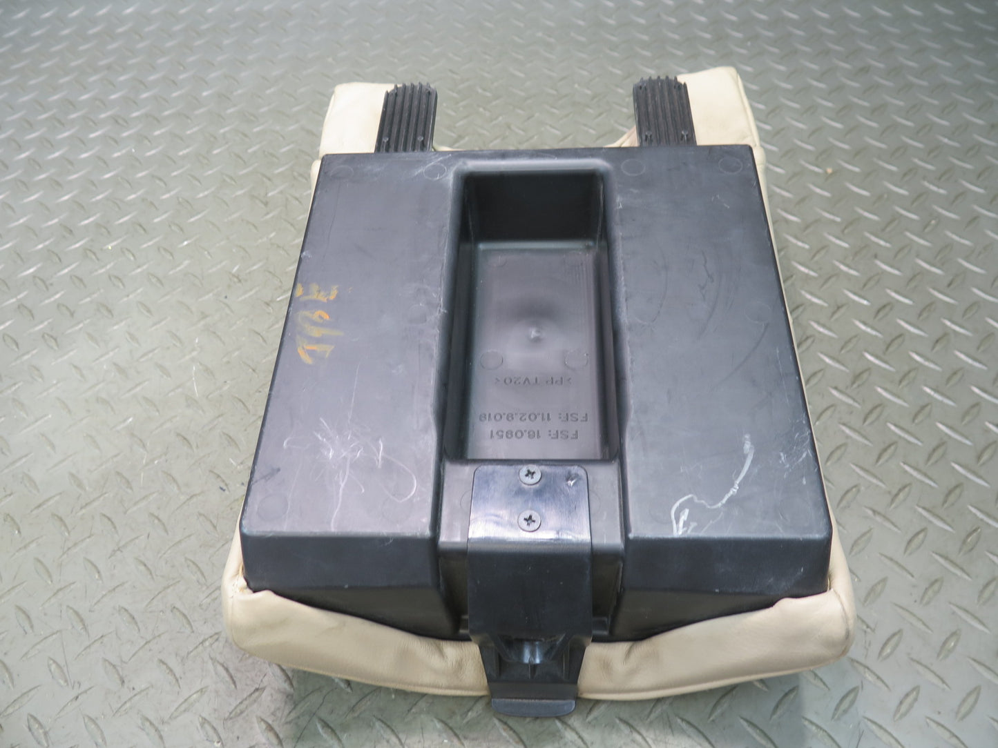 01-06 BMW E46 330CI Convertible Rear Center Middle Seat Armrest Beige OEM