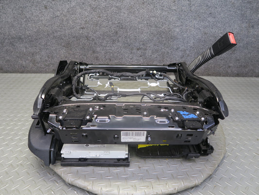 11-13 BMW F10 550iX Front Right Comfort Seat Lower Frame Track Rail w Motors OEM