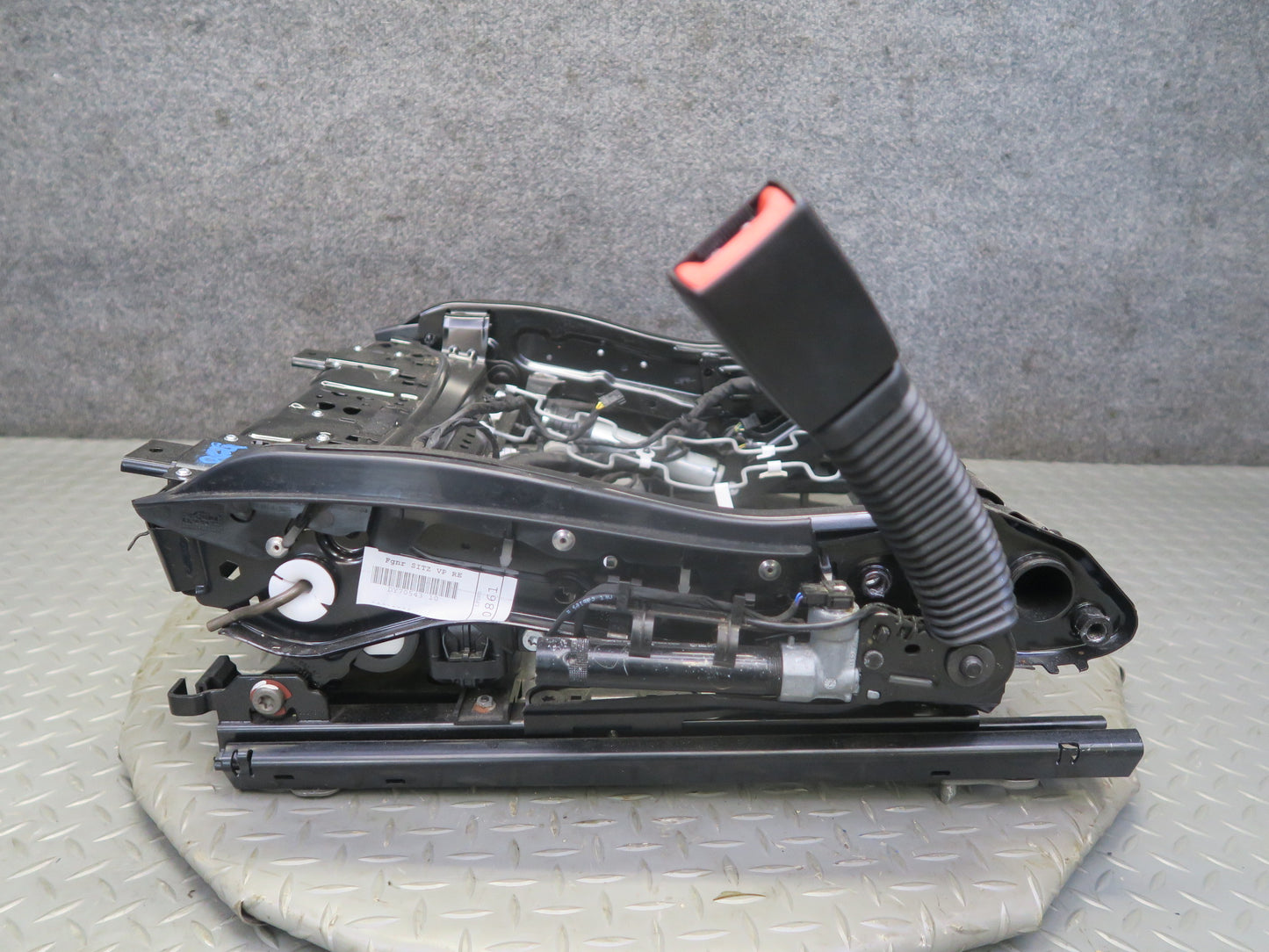11-13 BMW F10 550iX Front Right Comfort Seat Lower Frame Track Rail w Motors OEM
