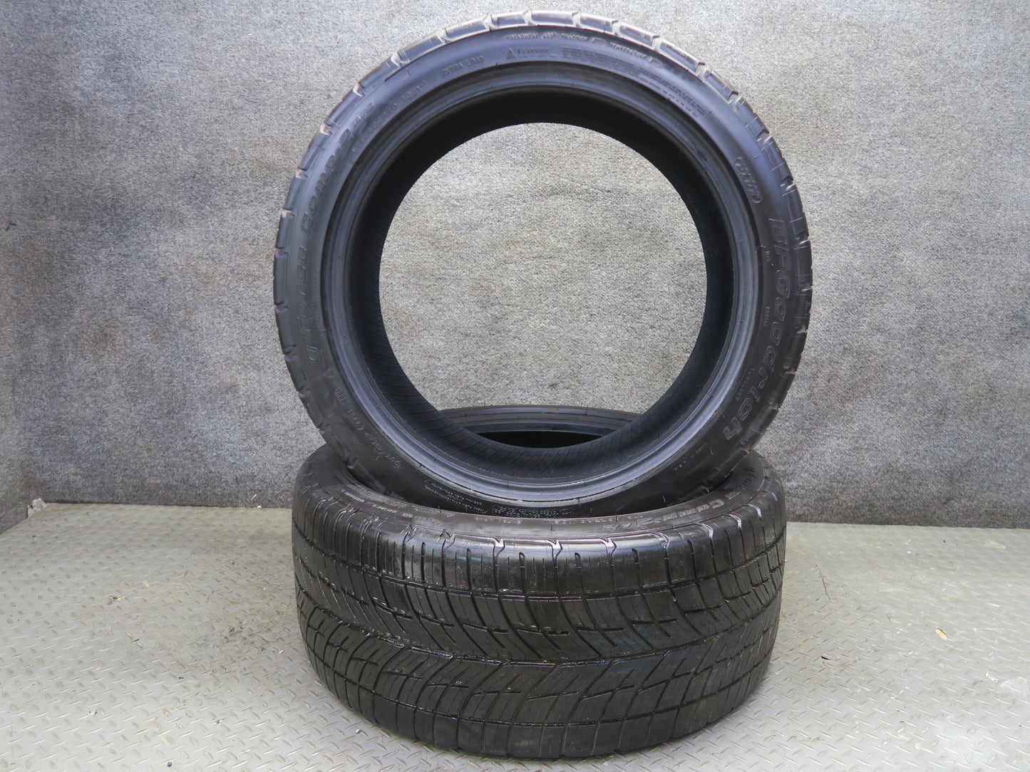 Set of 2 Bfgoodrich G-force COMP-2 A/S TIRE275/40 ZR20 106Y 4824 5/32 Tread