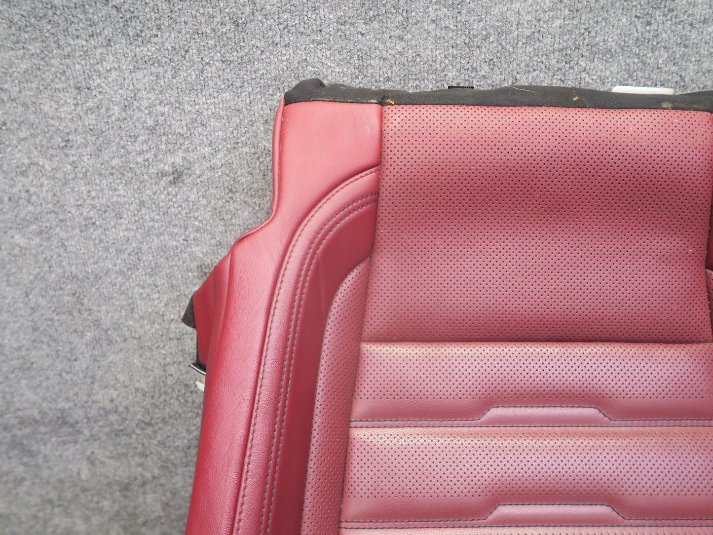 16-18 Lexus GSC16L RC300 RC350 F-sport Front Right Lower Seat Cushion RED OEM
