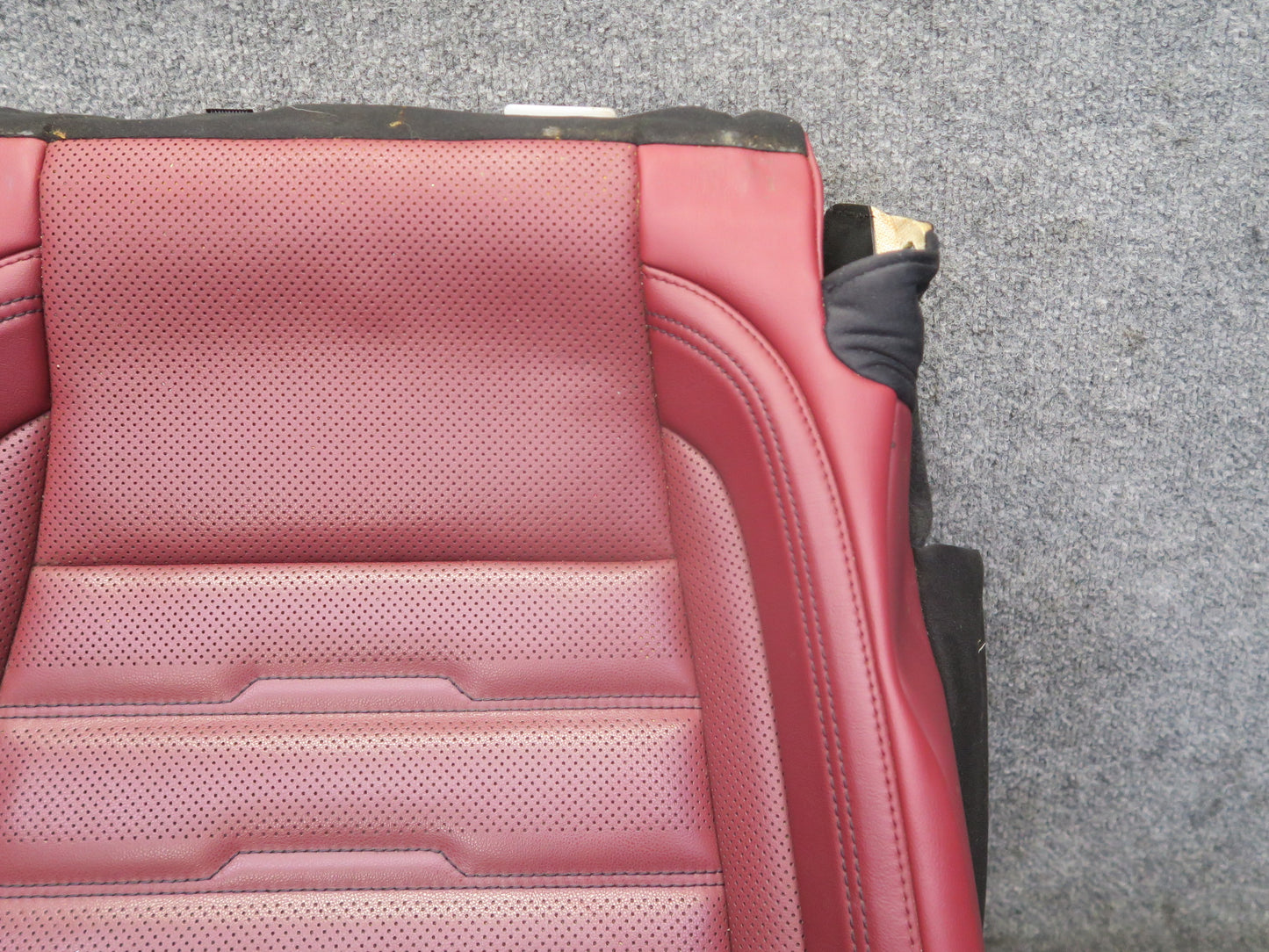 16-18 Lexus GSC16L RC300 RC350 F-sport Front Right Lower Seat Cushion RED OEM