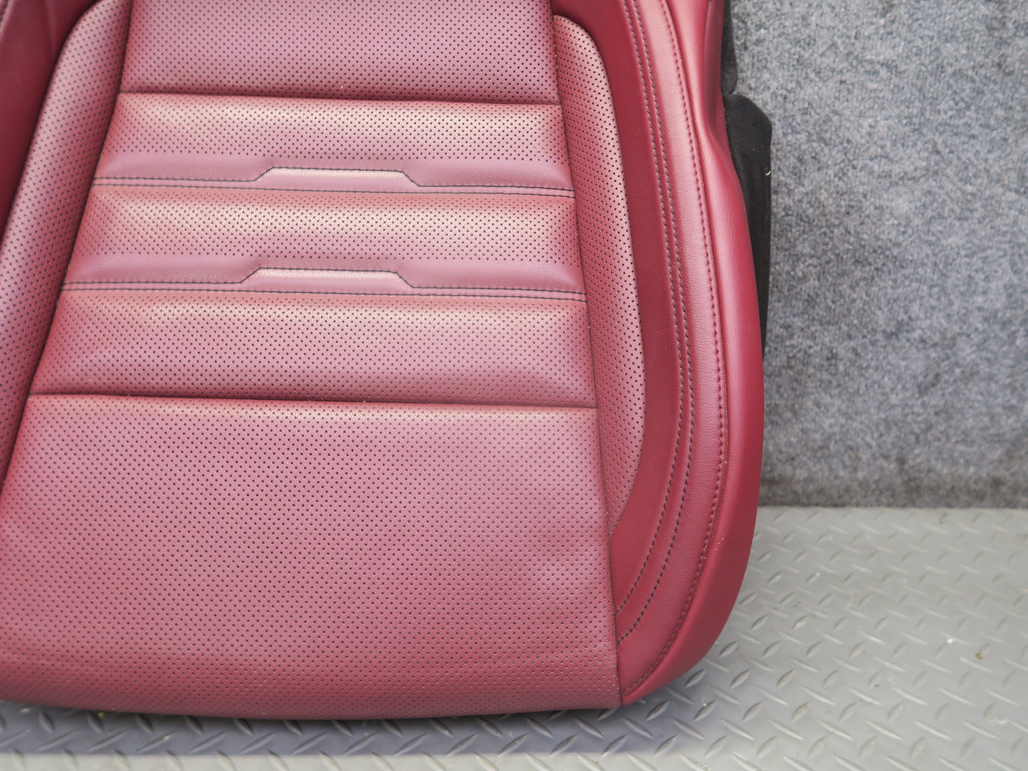 16-18 Lexus GSC16L RC300 RC350 F-sport Front Right Lower Seat Cushion RED OEM