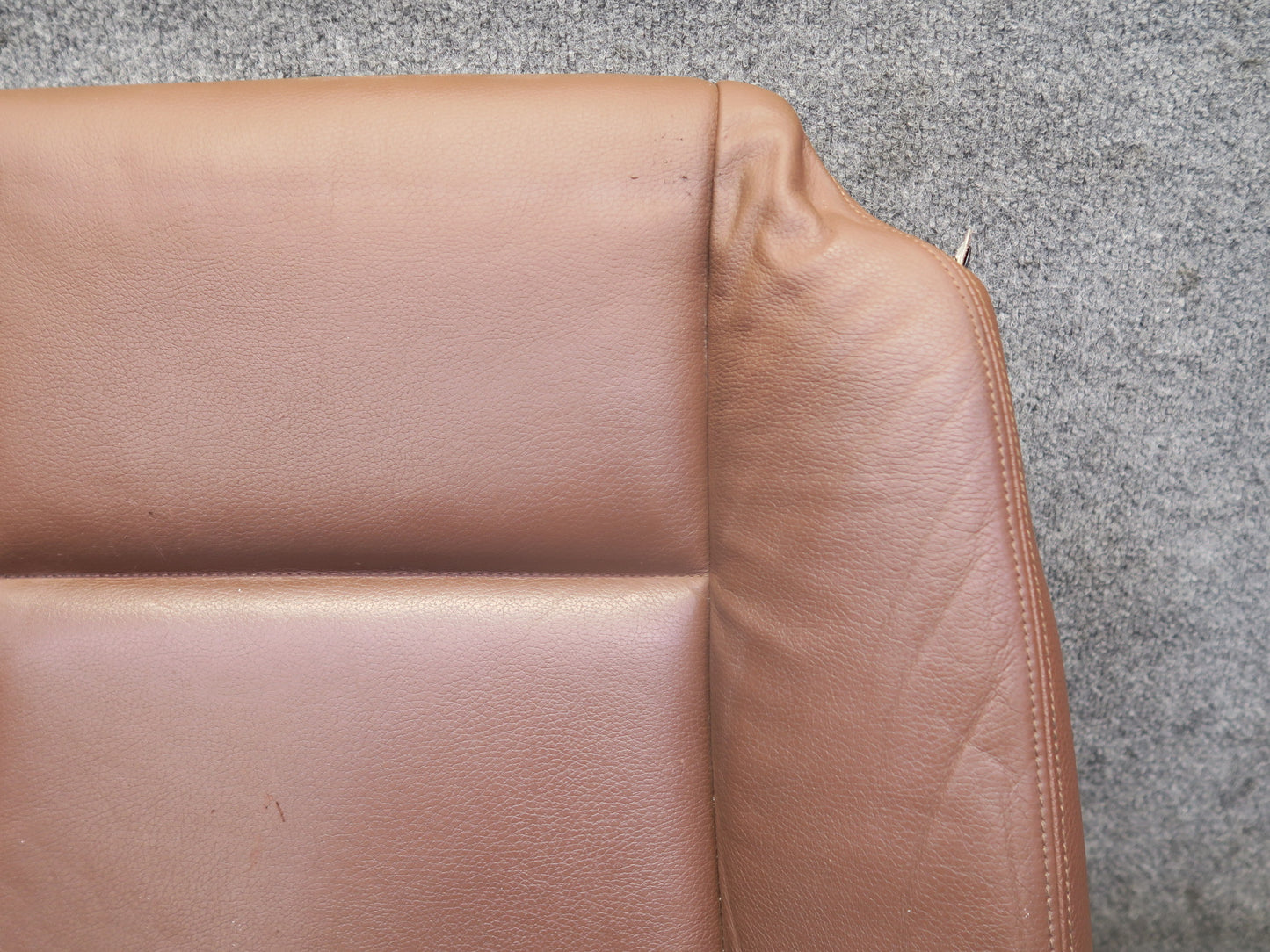 11-13 BMW F10 550iX Front Left Comfort Seat Lower Leather Cushion OEM