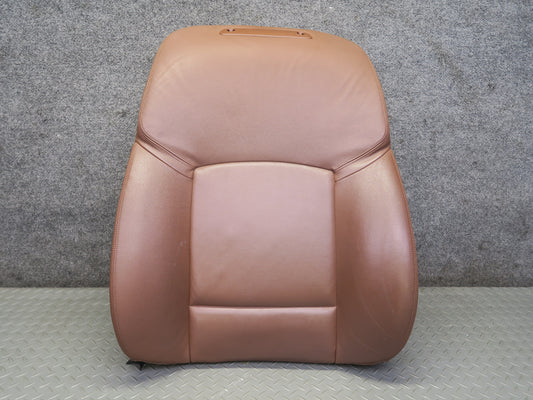 11-13 BMW F10 550iX Front Left Comfort Seat Upper Backrest Leather Cushion OEM