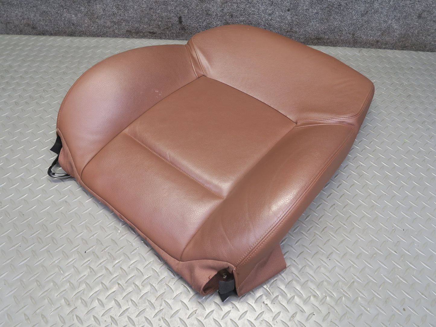 11-13 BMW F10 550iX Front Left Comfort Seat Upper Backrest Leather Cushion OEM