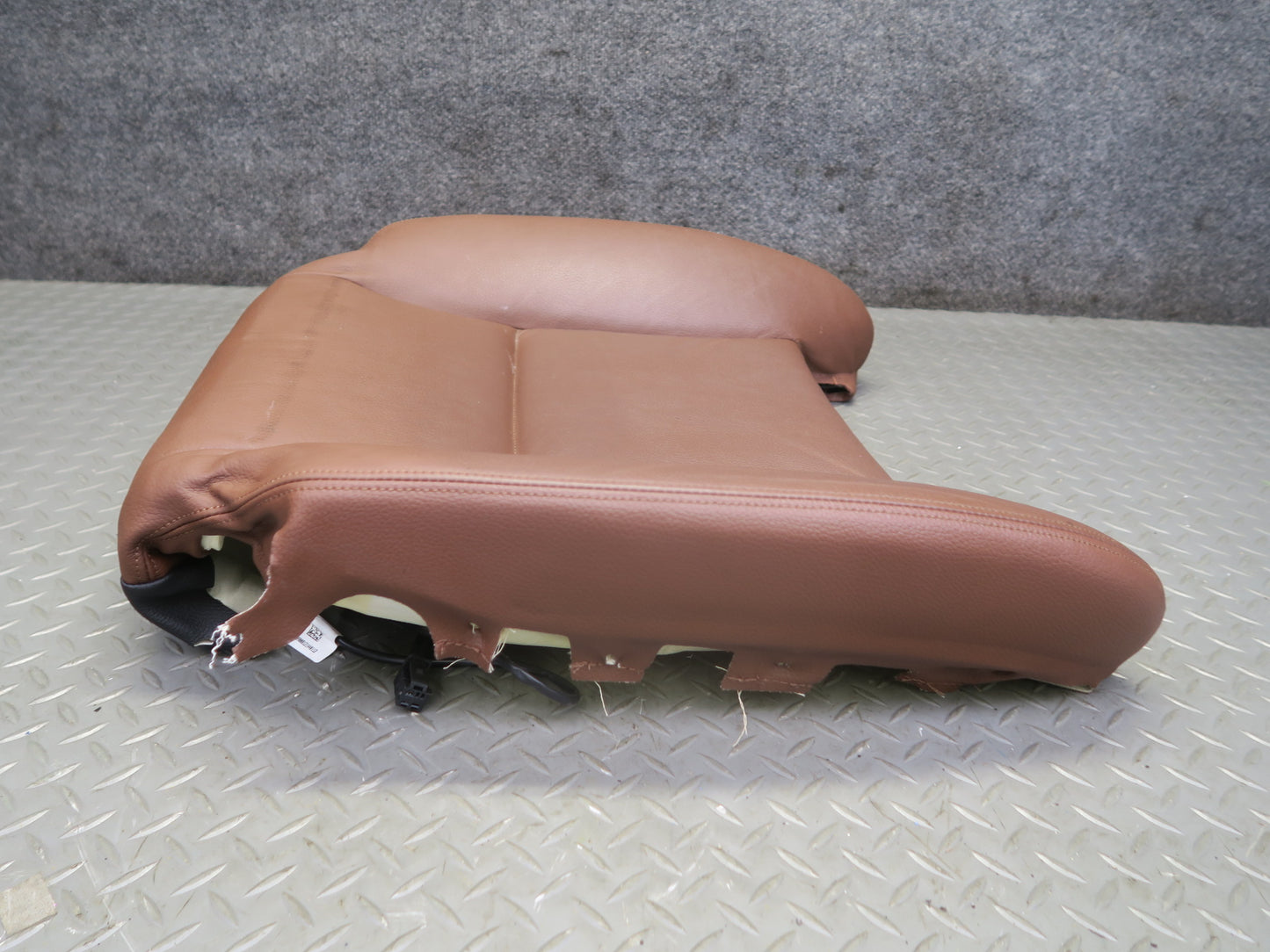 11-13 BMW F10 550iX Front Right Comfort Seat Lower Leather Cushion OEM