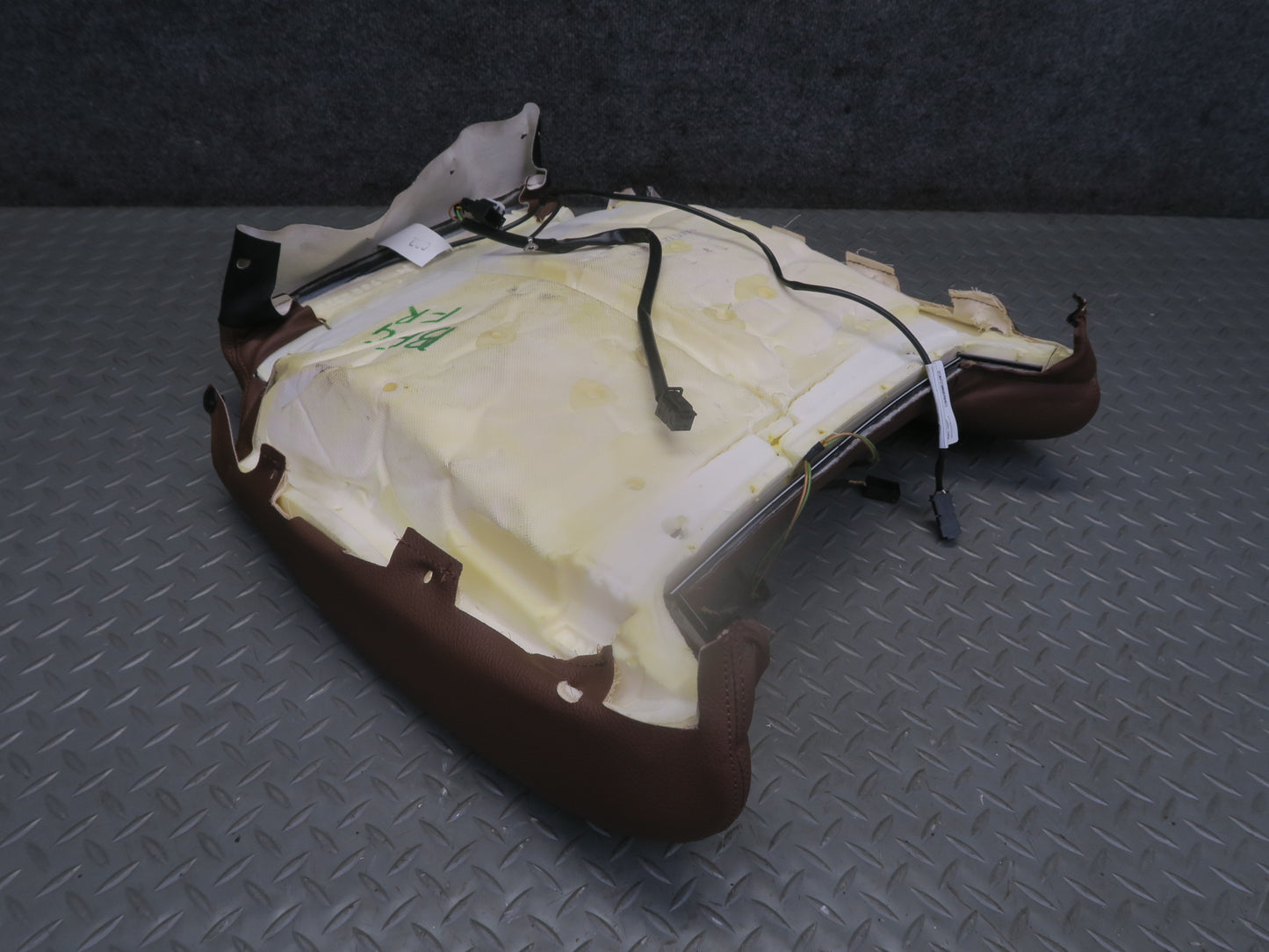 11-13 BMW F10 550iX Front Right Comfort Seat Lower Leather Cushion OEM